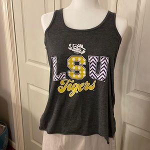 Grey Bella - LSU tank. Super soft and cute!